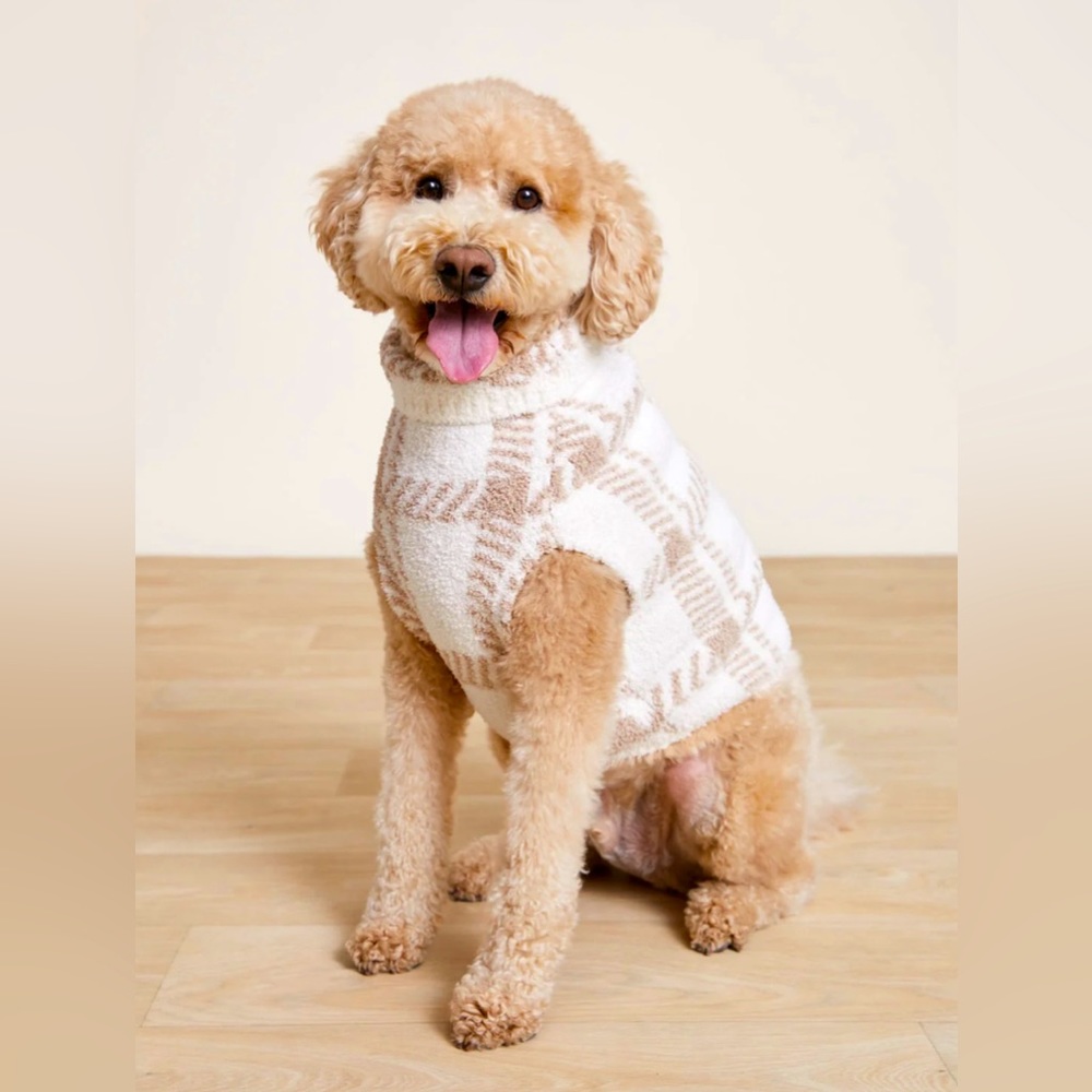 Barefoot Dreams Pet - Plaid Sweater